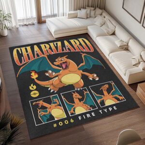 Alternative view of Tapis Pokémon – Dracaufeu 11