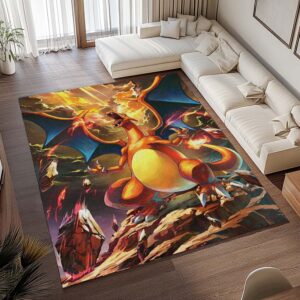 Alternative view of Tapis Pokémon – Dracaufeu 6