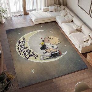 Alternative view of Tapis Peanuts – Charlie Brown et Snoopy 4