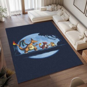 Alternative view of Tapis Pokémon – Salamèche, Reptincel et Dracaufeu 3