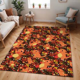 Tapis Pokémon – Salamèche – Type Feu