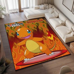 Alternative view of Tapis Pokémon – Salamèche – Type Feu 3
