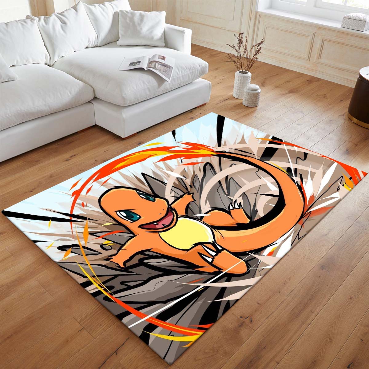 Tapis Salamèche Pokémon Feu – Charmander Fire Pokemon 4 – Image 2
