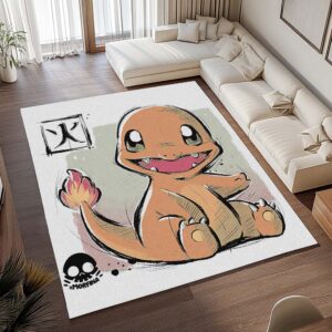 Alternative view of Tapis Pokémon – Salamèche 2