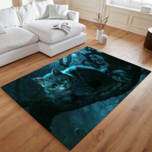 Alternative view of Tapis Chat du Cheshire – Alice au pays des merveilles 04