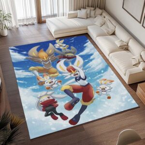 Alternative view of Tapis Pokémon – Pyrobut