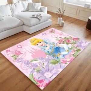 Alternative view of Tapis Cendrillon – Princesse Disney 02