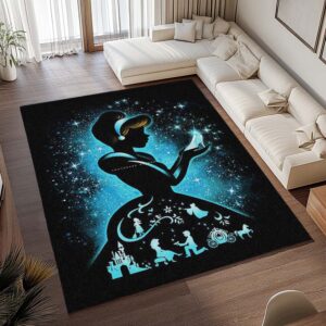 Alternative view of Tapis Cendrillon – Princesse Disney 04