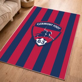 Tapis Clermont Foot French Football Team 11