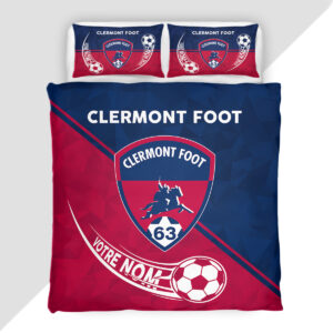 Alternative view of Housse de Couette Clermont Foot 63 - Parure de Lit CF63 3D Imprimé Supporter