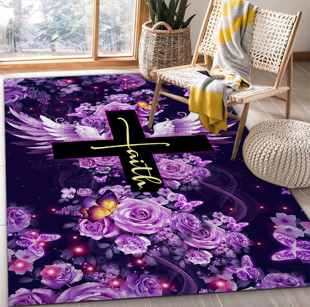 Tapis Cross Faith Rug Carpet Rug Home Room Decor – Image 3