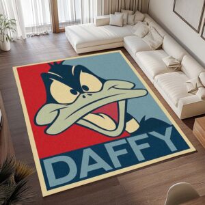 Alternative view of Tapis Daffy Duck – Looney Tunes 02