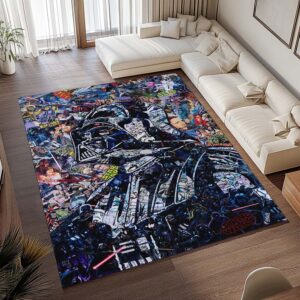 Alternative view of Tapis Star Wars – Dark Vador 1008