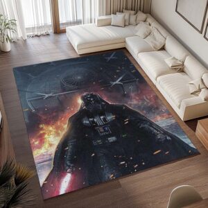 Alternative view of Tapis Star Wars – Dark Vador en feu 1005