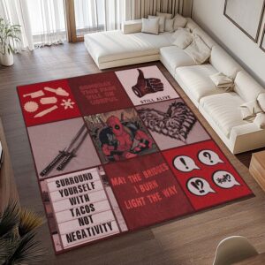 Alternative view of Tapis Deadpool 20