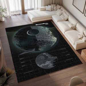 Alternative view of Tapis Star Wars – Étoile de la Mort II