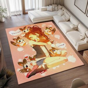 Alternative view of Tapis Pokémon – Personnages du film Détective