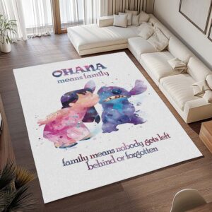 Alternative view of Tapis Disney Lilo & Stitch – Personnages 1004
