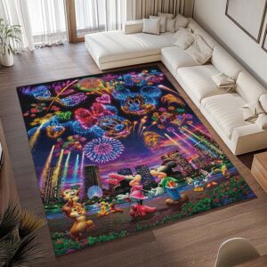 Alternative view of Tapis Disney – Mickey et Minnie 2