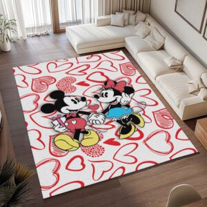 Alternative view of Tapis Disney – Mickey et Minnie 5