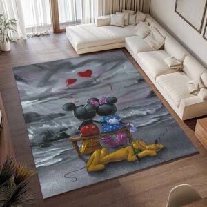 Alternative view of Tapis Disney – Mickey et Minnie 7