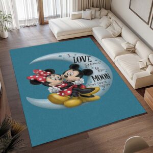 Alternative view of Tapis Disney – Mickey et Minnie 9