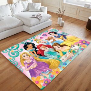 Alternative view of Tapis Princesse Disney 02