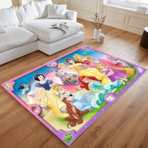Alternative view of Tapis Princesse Disney 03