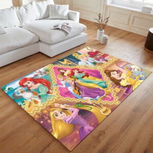 Alternative view of Tapis Princesse Disney 05