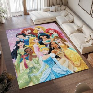 Alternative view of Tapis Princesse Disney 07