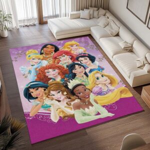 Alternative view of Tapis Princesse Disney 09