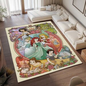 Alternative view of Tapis Princesse Disney 11