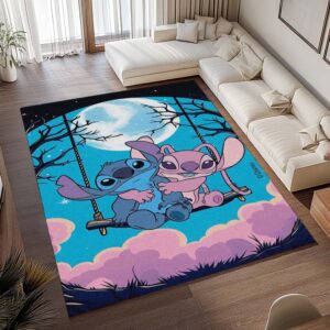 Alternative view of Tapis Disney – Stitch et Angel 5