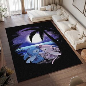 Alternative view of Tapis Disney – Stitch et Angel 7