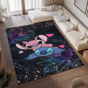 Alternative view of Tapis Disney – Stitch et Angel 8