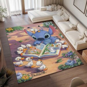 Alternative view of Tapis Disney – Stitch et Angel 9