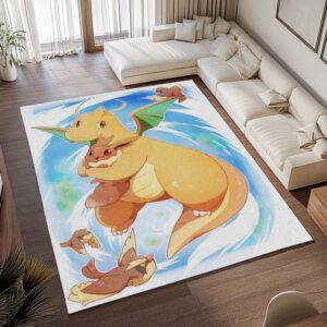 Alternative view of Tapis Pokémon – Dracolosse / Dragonite 5