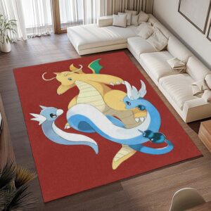 Alternative view of Tapis Pokémon – Dracolosse / Dragonite 6