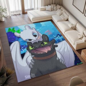 Alternative view of Tapis Dragons – Krokmou et Furie Éclair 12