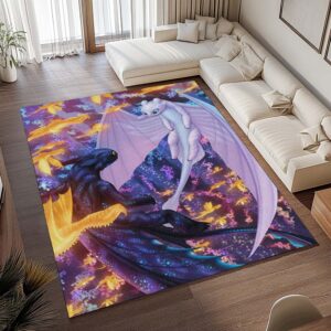 Alternative view of Tapis Dragons – Krokmou et Furie Éclair