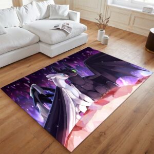 Alternative view of Tapis Dragons – Krokmou et Furie Éclair 4
