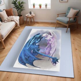 Tapis Dragons – Krokmou et Furie Éclair 8