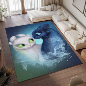Alternative view of Tapis Dragons – Krokmou et Furie Éclair 9