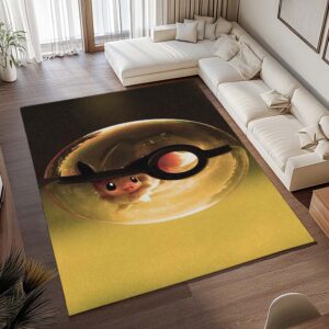 Alternative view of Tapis Pokémon – Pokéball Évoli – Évolution