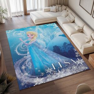 Alternative view of Tapis La Reine des Neiges – Elsa 14