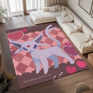 Alternative view of Tapis Mentali Pokémon – Espeon 2
