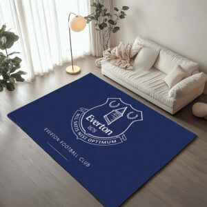 Tapis Everton FC 1878 Football Team Blue