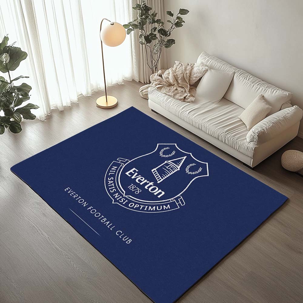 Tapis Everton FC 1878 Football Team Blue