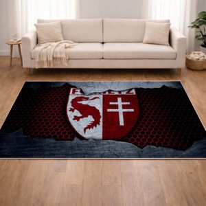 Alternative view of Tapis FC Metz French Football Team 13
