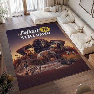 Alternative view of Tapis Fallout 76 – Steel Dawn